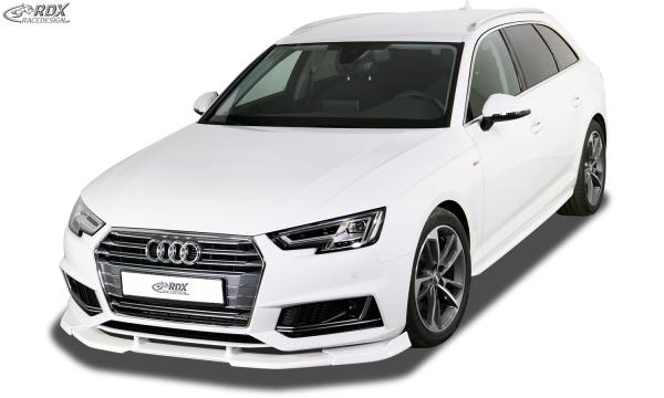 RDX Frontspoilerlippe VARIO-X für AUDI A4 8W B9 (-2019, für S-Line- bzw. S4-Frontstoßstange) Frontlippe Front Ansatz Vorne Spoilerlippe