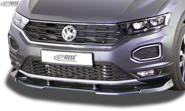 RDX Frontspoilerlippe VARIO-X für VW T-Roc Frontlippe Front Ansatz Vorne Spoilerlippe