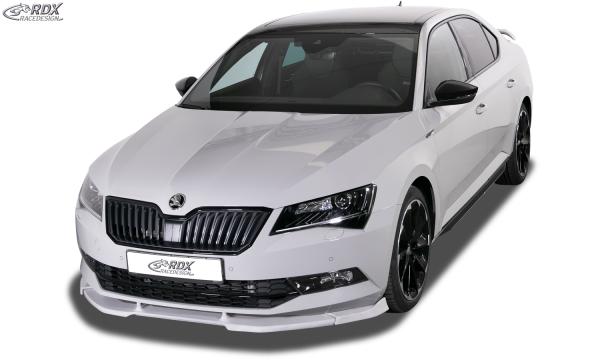 RDX Frontspoilerlippe VARIO-X für SKODA Superb 3 (3V) Frontlippe Front Ansatz Vorne Spoilerlippe