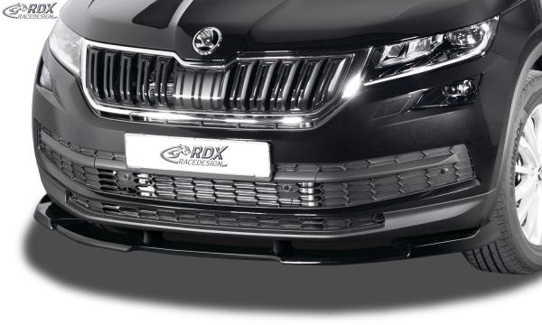 RDX Frontspoilerlippe VARIO-X für SKODA Kodiaq (NS) Frontlippe Front Ansatz Vorne Spoilerlippe