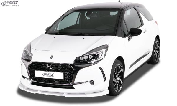 RDX Frontspoilerlippe VARIO-X für CITROEN DS3 (2016+) Frontlippe Front Ansatz Vorne Spoilerlippe