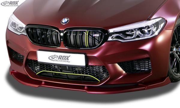 RDX Frontspoilerlippe VARIO-X für BMW 5er M5 F90, G30 Frontlippe Front Ansatz Vorne Spoilerlippe