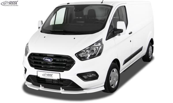 RDX Frontspoilerlippe VARIO-X für FORD Transit / Tourneo Custom MK7 2018+ Frontlippe Front Ansatz Vorne Spoilerlippe