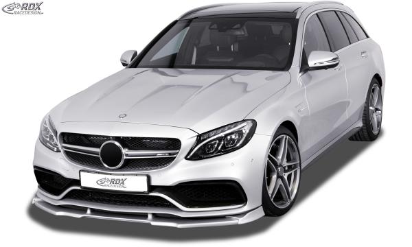 RDX Frontspoilerlippe VARIO-X für MERCEDES C-Klasse C 63 AMG W205, S205, C205 Frontlippe Front Ansatz Vorne Spoilerlippe
