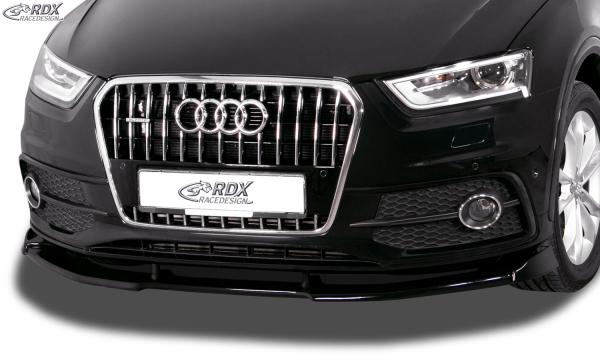 RDX Frontspoilerlippe VARIO-X für AUDI Q3 8U S-Line (2011-2014) Frontlippe Front Ansatz Vorne Spoilerlippe
