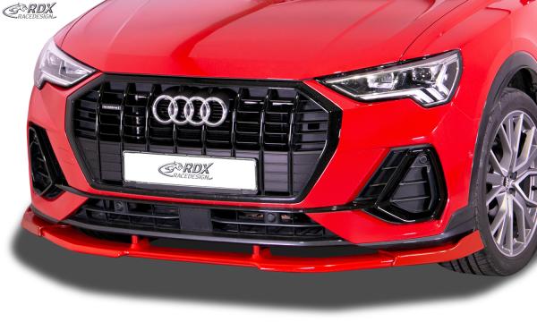 RDX Frontspoilerlippe VARIO-X für AUDI Q3 S-Line (F3) Frontlippe Front Ansatz Vorne Spoilerlippe