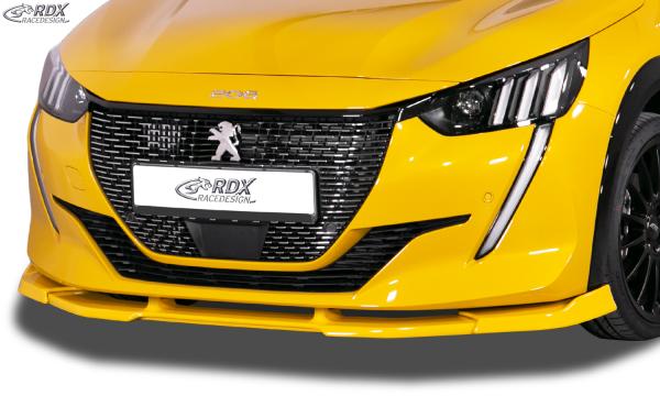 RDX Frontspoilerlippe VARIO-X für PEUGEOT 208 (U) 2019+ Frontlippe Front Ansatz Vorne Spoilerlippe