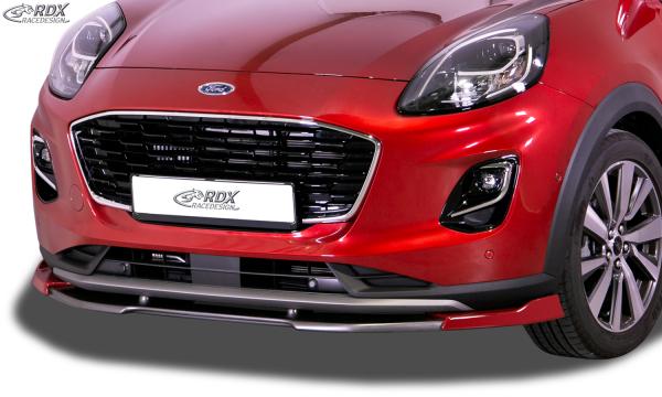 RDX Frontspoilerlippe VARIO-X für FORD Puma Titanium, Titanium X (2020+) Frontlippe Front Ansatz Vorne Spoilerlippe