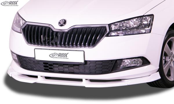 RDX Frontspoilerlippe VARIO-X für SKODA Fabia 3 (5J/NJ) 2019+ Frontlippe Front Ansatz Vorne Spoilerlippe