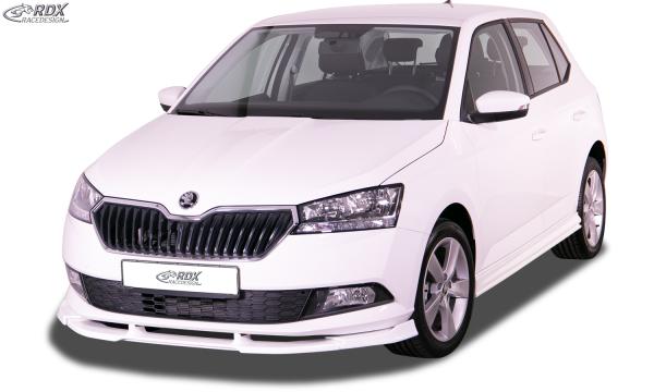 RDX Frontspoilerlippe VARIO-X für SKODA Fabia 3 (5J/NJ) 2019+ Frontlippe Front Ansatz Vorne Spoilerlippe