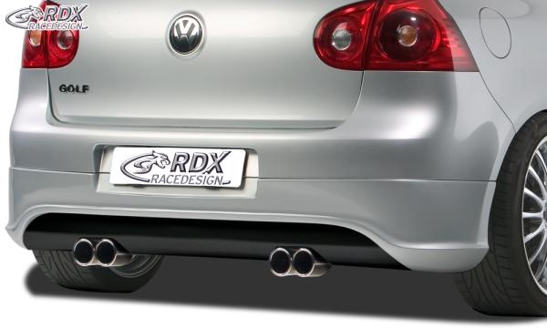 RDX Heckansatz für VW Golf 5 "R32 clean" mit Endrohrausfräsung links & rechts Heckschürze Heck