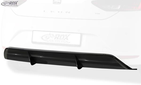 RDX Heckansatz für SEAT Leon 5F / Leon 5F SC Diffusor Heckblende Heckdiffusor