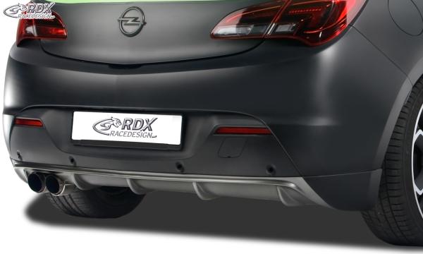 RDX Heckansatz für OPEL Astra J GTC Diffusor Heckblende Heckdiffusor