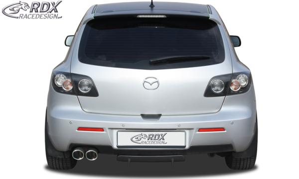 RDX Heckdiffusor U-Diff für MAZDA 3 2006-2009 Diffusor Heck Ansatz