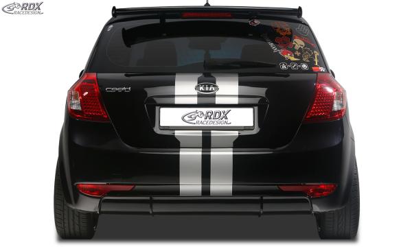 RDX Heckansatz für KIA Ceed Typ ED Diffusor Heckblende Heckdiffusor