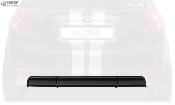 RDX Heckansatz für KIA Ceed Typ ED Diffusor Heckblende Heckdiffusor