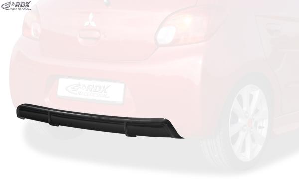 RDX Heckansatz für MITSUBISHI Space Star & Mirage -2016 Diffusor Heckblende Heckdiffusor