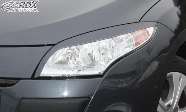 RDX Scheinwerferblenden für RENAULT Megane 3 2008-2013 Böser Blick