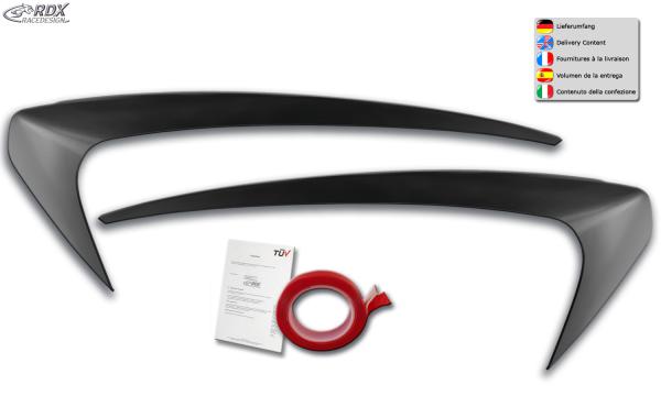 RDX Scheinwerferblenden für SEAT Mii Böser Blick