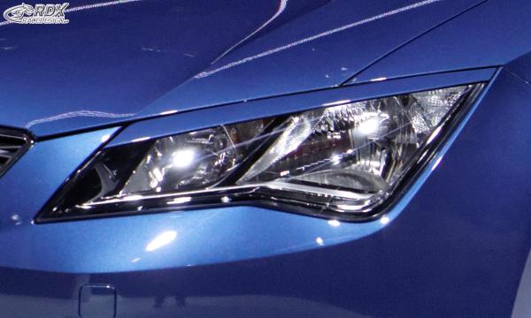 RDX Scheinwerferblenden für SEAT Leon 5F / Leon 5F SC / Leon 5F ST Böser Blick
