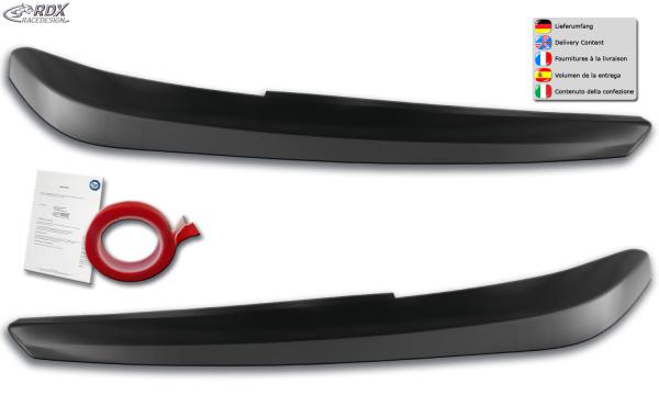 RDX Scheinwerferblenden für AUDI Q3 F3 (2019+) Böser Blick