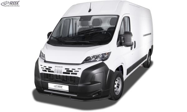 RDX Scheinwerferblenden für FIAT Ducato (250 / 2014+) & CITROEN Jumper (Y, 250L / 2014+) & OPEL Movano (Y / 2021+) & PEUGEOT Boxer (Y / 2014+) & TOYOTA ProAce Max (T / 2024+) & RAM ProMaster (2013+) Böser Blick WEISS GLÄNZEND