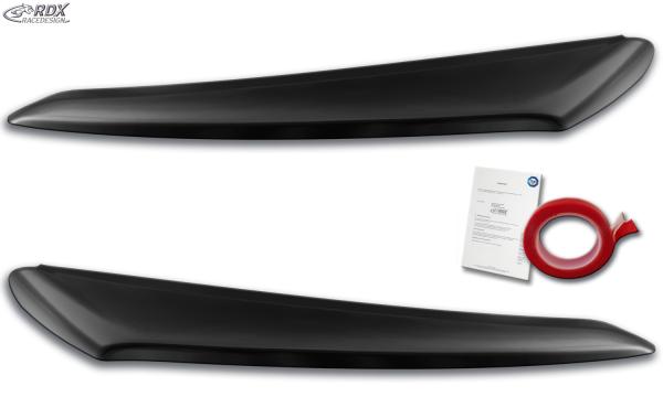 RDX Scheinwerferblenden für FIAT Ducato (250 / 2014+) & CITROEN Jumper (Y, 250L / 2014+) & OPEL Movano (Y / 2021+) & PEUGEOT Boxer (Y / 2014+) & TOYOTA ProAce Max (T / 2024+) & RAM ProMaster (2013+) Böser Blick