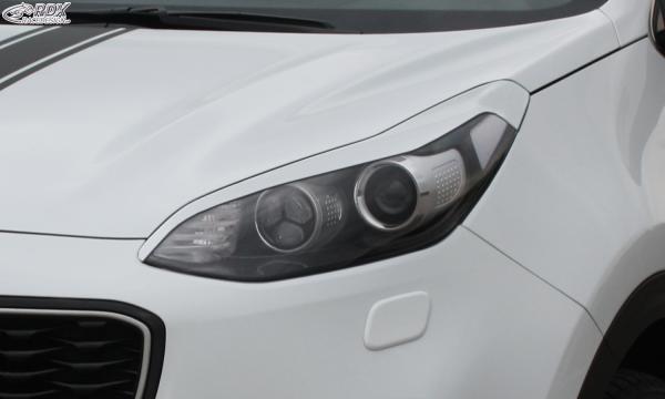 RDX Scheinwerferblenden für KIA Sportage QL / QLE (2015+) Böser Blick
