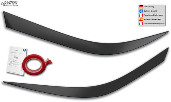 RDX Scheinwerferblenden für KIA XCeed CD (2019-2022 & 2022+) Böser Blick