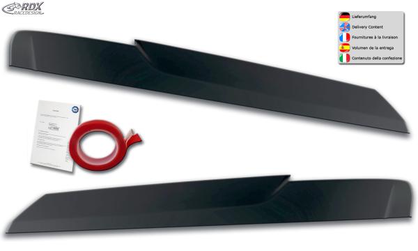 RDX Scheinwerferblenden für VW Crafter & MAN TGE (2017+) Böser Blick