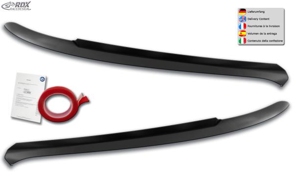 RDX Scheinwerferblenden für VW T-Roc (A1 / 2017+) Böser Blick