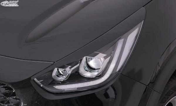 RDX Scheinwerferblenden für KIA Niro & e-Niro & Niro Plus (DE) Böser Blick