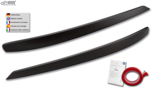 RDX Scheinwerferblenden für VW Sharan (7N / 2010+) & SEAT Alhambra (7N / 2010+) Böser Blick