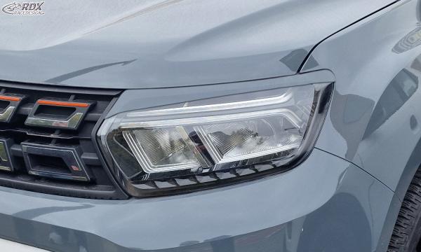 RDX Scheinwerferblenden für DACIA Duster II SR (Mod. 2018-2024) Böser Blick