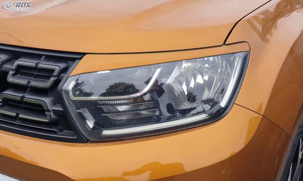 RDX Scheinwerferblenden für DACIA Duster II SR (Mod. 2018-2024) Böser Blick