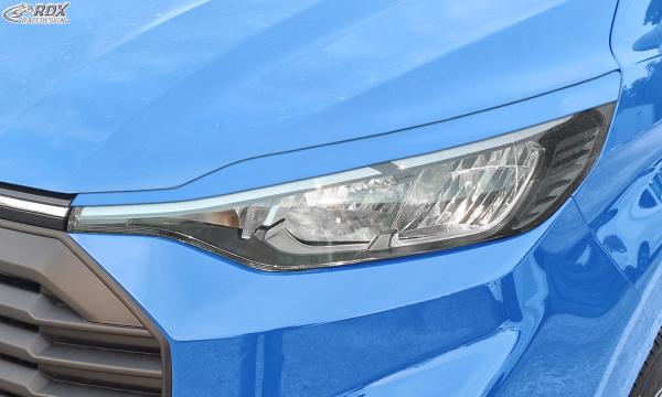RDX Scheinwerferblenden für FORD Transit Custom & Tourneo Custom (für Halogen, 2023-heute) Böser Blick