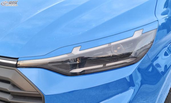 RDX Scheinwerferblenden für FORD Tourneo Custom & Transit Custom (für LED, 2023-heute) Böser Blick