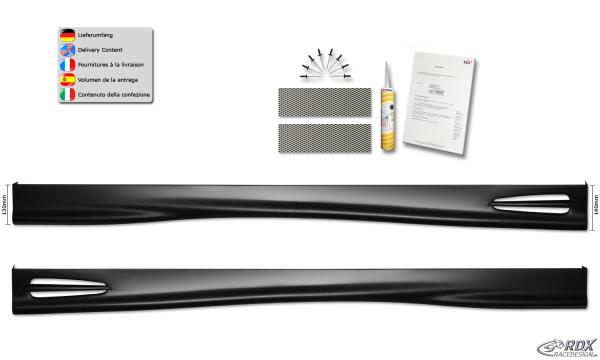 RDX Seitenschweller für VOLVO V60 / S60 2013-2018 "GT4"