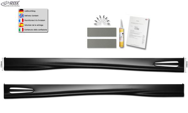 RDX Seitenschweller für CITROEN C3 2002-2009 "GT4"