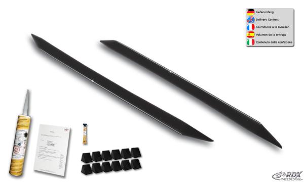 RDX Seitenschweller für TOYOTA Yaris P9 / XP9 / XP9F (2005-2011) "Slim"