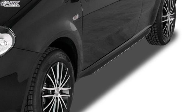 RDX Seitenschweller für FIAT Grande Punto, Punto Evo, Punto (199, 2005-2018) "Slim"