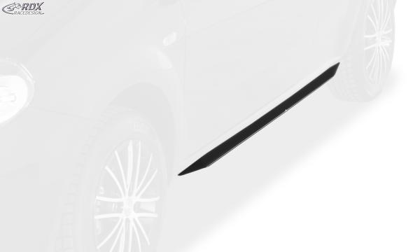 RDX Seitenschweller für FIAT Grande Punto, Punto Evo, Punto (199, 2005-2018) "Slim"