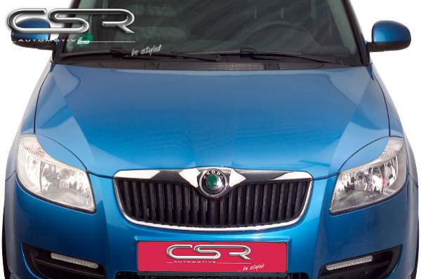 CSR Scheinwerferblenden für Skoda Roomster Typ 5J / Fabia 2 / Praktik SB027