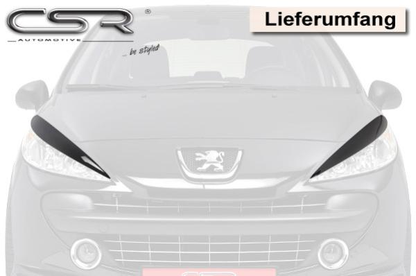 CSR Scheinwerferblenden für Peugeot 207 SB092