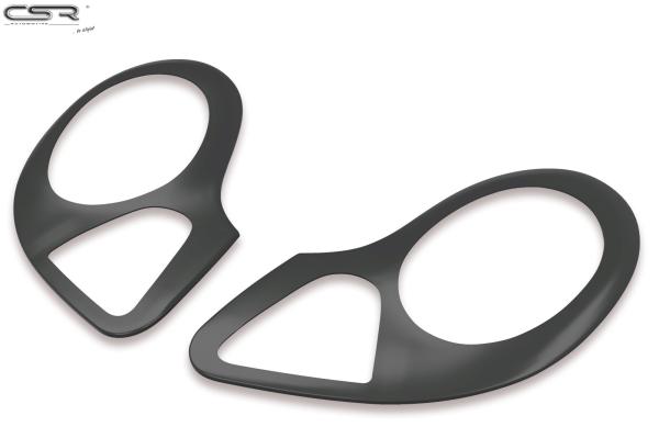 CSR Scheinwerferblenden für Porsche Boxster 986 und für 911/996 SB145-L Lackierung erforderlich (unlackiert roh)