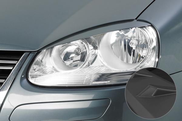 CSR Scheinwerferblenden für VW Golf 5 / Jetta 5 SB160-L Lackierung erforderlich (unlackiert roh)