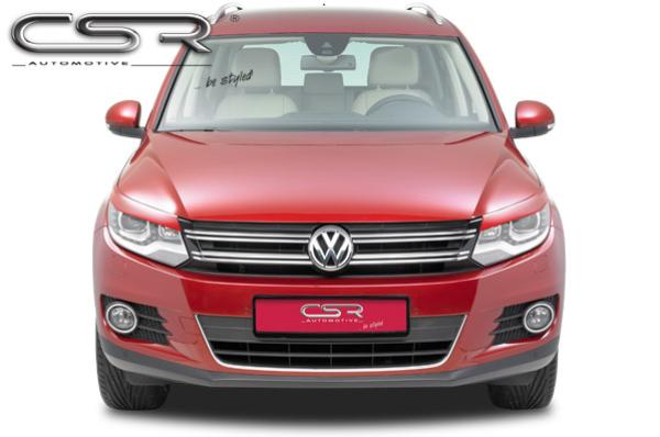 CSR Scheinwerferblenden für VW Tiguan I (5N) SB170-G Glossy schwarz Hochglanz (keine Lackierung erforderlich)