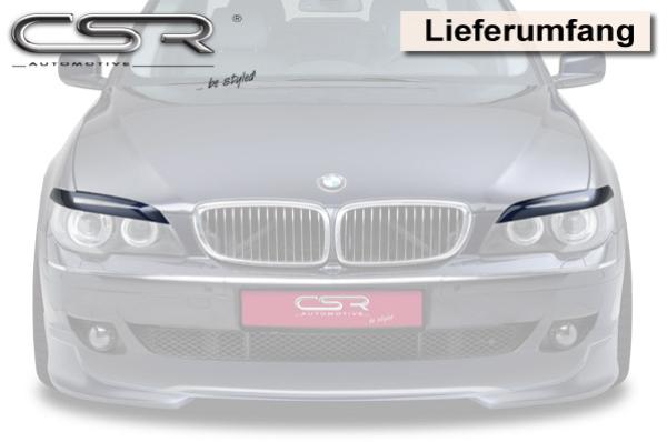 CSR Scheinwerferblenden für BMW 7er E65 LCI /  E66 LCI SB172