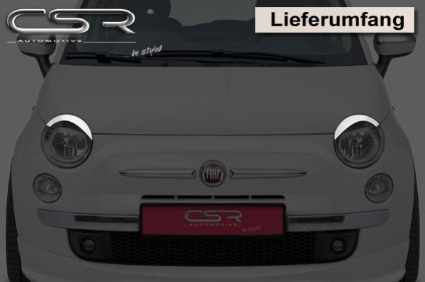 CSR Scheinwerferblenden für Fiat 500 SB187