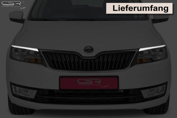 CSR Scheinwerferblenden für Skoda Rapid SB188